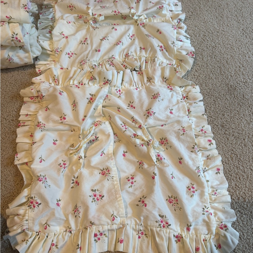 Floral Cream Bedding Sheets